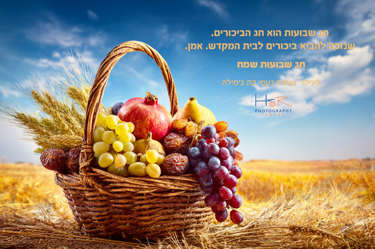 תמונות לחג שבועות- HR Photography Israël